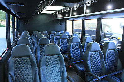charter bus interior
