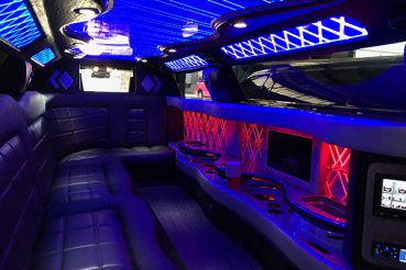 Boulder limo bus interior